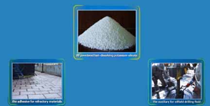 RF Powdered Instant-dissolved Potassium Silicate Use Cases